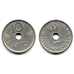 (383) Noruega. 1939. 10 Ore (MBC)