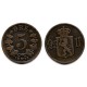 (349) Noruega. 1876. 5 Ore (MBC)