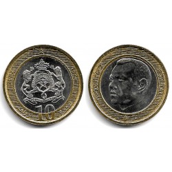 (Y110) Marruecos. 2002. 10 Dirhams (SC)