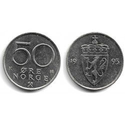 (418) Noruega. 1993. 5 Ore (MBC+)