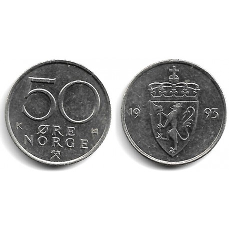 (418) Noruega. 1993. 5 Ore (MBC+)