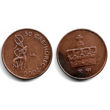 (460) Noruega. 2000. 50 Ore (MBC)