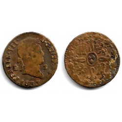 Fernando VII. 1833. 2 Maravedí (BC) Ceca de Segovia