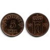 (400) Noruega. 1957. 5 Ore (MBC)