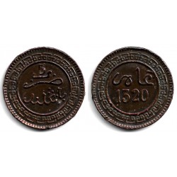 (Y16.1) Marruecos. 1320AH. 5 Mazunas (MBC)
