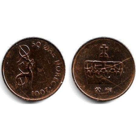 (460) Noruega. 2001. 50 Ore (MBC)