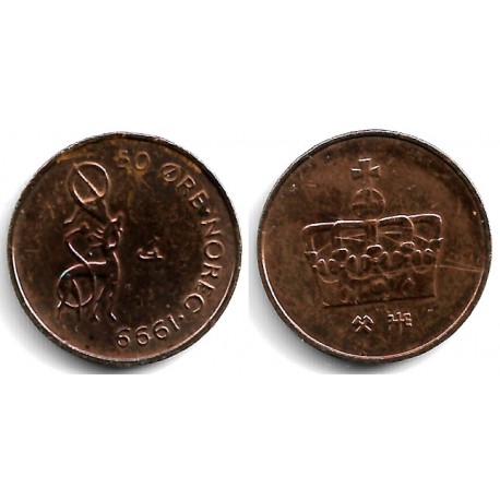 (460) Noruega. 1999. 50 Ore (MBC)