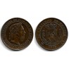 Carlos VII. 1875. 10 Céntimos (MBC/MBC+) Ceca de Bélgica