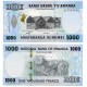 (W43) Ruanda. 2019. 1000 Francs (SC)