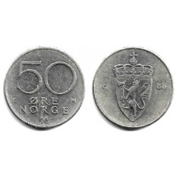 (418) Noruega. 1988. 50 Ore (MBC)