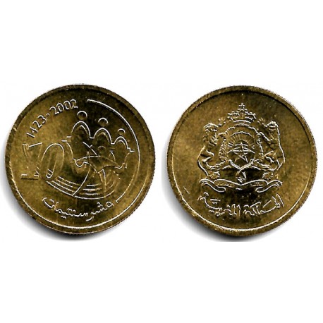 (Y114) Marruecos. 2002. 10 Santimat (SC)