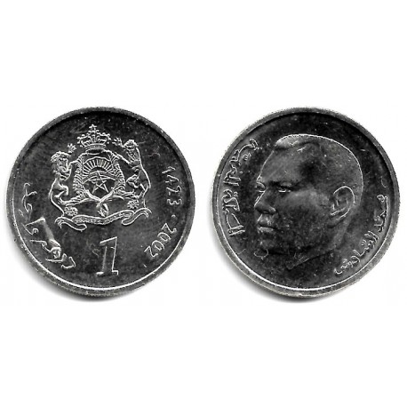 (Y117) Marruecos. 2002. 1 Dirham (SC)