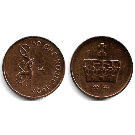 (460) Noruega. 1996. 50 Ore (MBC)