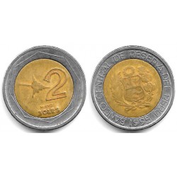 (313) Perú. 1995. 2 Nuevos Soles (BC-)