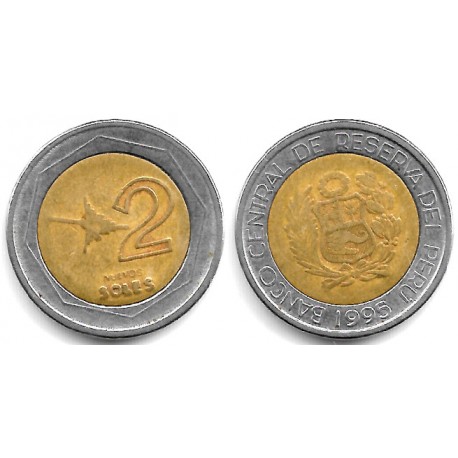 (313) Perú. 1995. 2 Nuevos Soles (BC-)