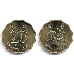 (67) Hong Kong. 1995. 20 Cents (SC)