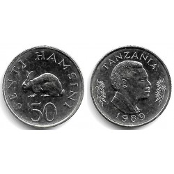 (26) Tanzania. 1989. 50 Senti (SC)