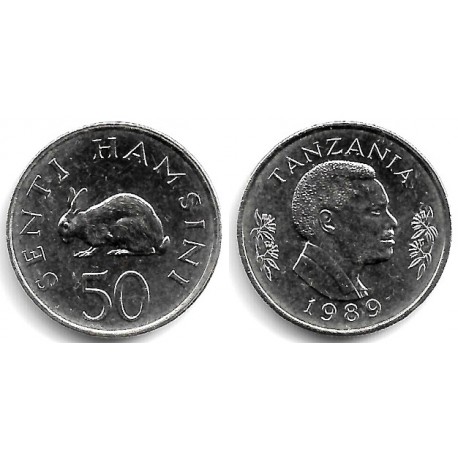 (26) Tanzania. 1989. 50 Senti (SC)