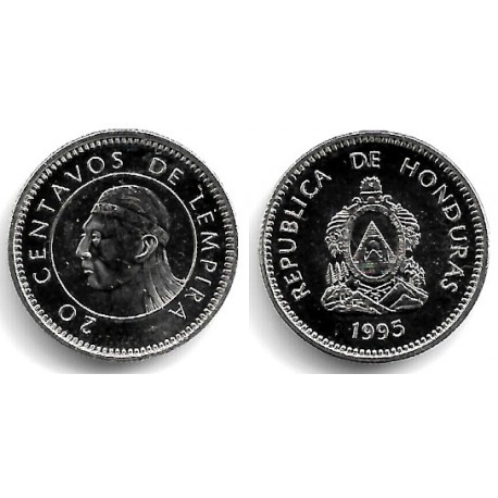 (83a.2) Honduras. 1995. 20 Centavos (SC)