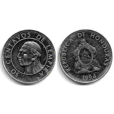 (84a.1) Honduras. 1994. 50 Centavos de Lempira (EBC+)