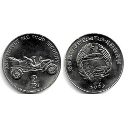 (197) Corea del Norte. 2002. 2 Chon (SC)