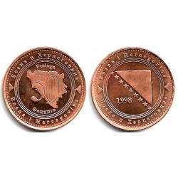 (117) Bosnia-Hercegovina. 1998. 50 Pfeninga (SC)