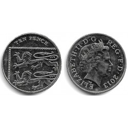 (1110d) Gran Bretaña. 2013. 10 Pence (MBC+)