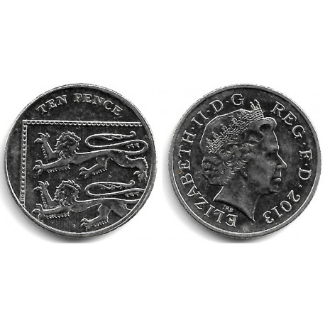 (1110d) Gran Bretaña. 2013. 10 Pence (MBC+)