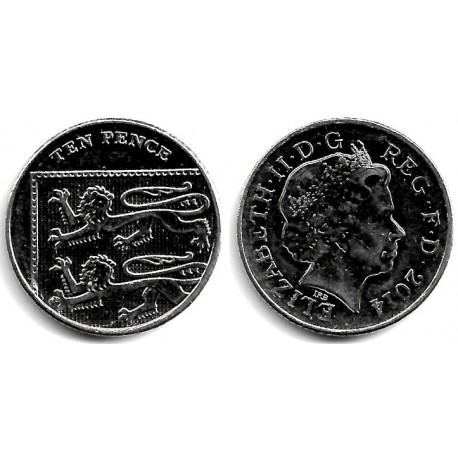 (1110d) Gran Bretaña. 2014. 10 Pence (MBC+)