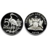 (8) Trinidad y Tobago. 1973. 5 Dollars (EBC+) (Plata)