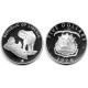 (29) Liberia. 1976. 5 Dollars (EBC+) (Plata) Leves Manchas