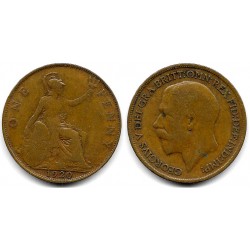 (810) Gran Bretaña. 1920. 1 Penny (BC)