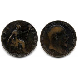 (794.2) Gran Bretaña. 1905. 1 Penny (BC)