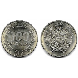 (283) Perú. 1980. 100 Soles de Oro (EBC+/SC-)