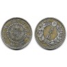 (Y31) Japón. 1906(39). 50 Sen (MBC) (Plata)