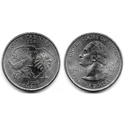 (307) Estados Unidos de Améica. 2000(D). Quarter Dollar (EBC+) South Carolina