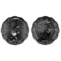 (416) Islas Cook. 2003. 1 Dollar (EBC)