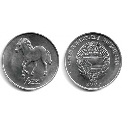 (183) Corea del Norte. 2002. ½ Chon (SC)