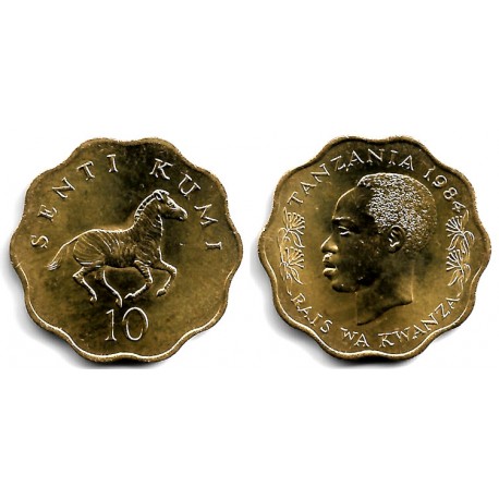 (11) Tanzania. 1984. 10 Senti (SC)