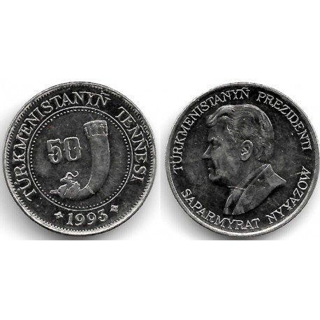 (5) Turkmenistán. 1993. 50 Tenge (SC-)