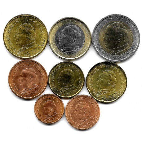 Ciudad del Vaticano. 2002. Serie Completa (SC)