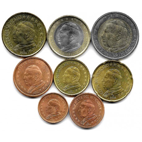 Ciudad del Vaticano. 2004. Serie Completa (SC)