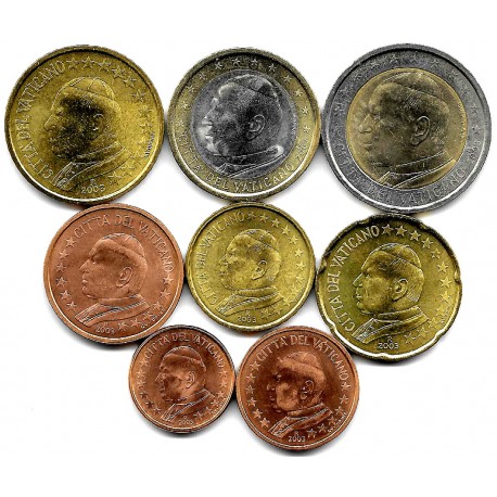 Ciudad del Vaticano. 2003. Serie Completa (SC)