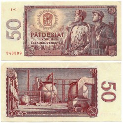 (90c) Checoslovaquia. 1964. 50 Korun (MBC+)