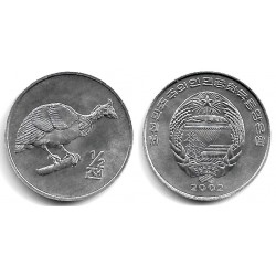 (187) Corea del Norte. 2002. ½ Chon (SC)