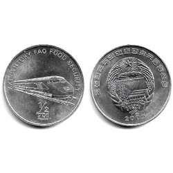 (193) Corea del Norte. 2002. ½ Chon (SC)