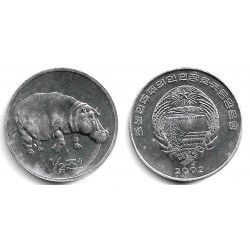 (190) Corea del Norte. 2002. ½ Chon (SC-)