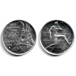 (104) San Marino. 1980. 5 Lira (SC)