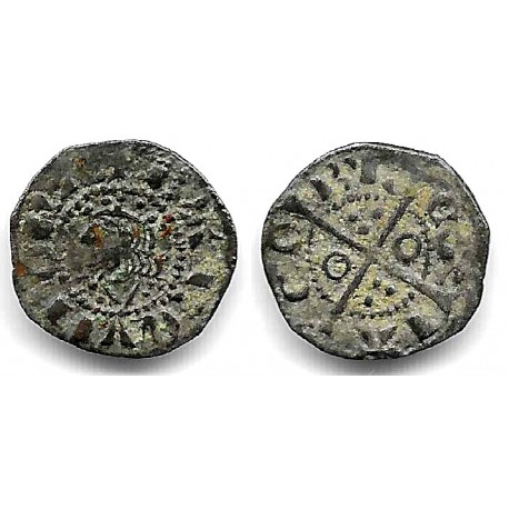 Condado de Barcelona (Jaime II). 1291-1327. Obolo (BC+)