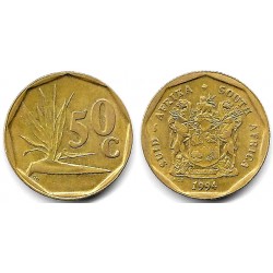 (137) Sudáfrica. 1994. 50 Cents (EBC+)